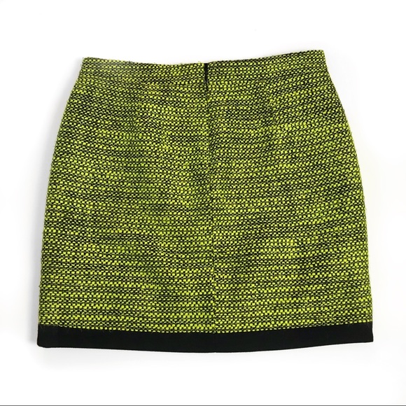 J crew neon piped tweed mini skirt - Picture 2 of 6